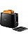 Тостер Philips Daily Collection 830Вт, кришка від пилу, пластик, чорний