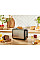 Тостер Tefal Subito 1100Вт, размораживание, щипцы, нерж. сталь, черный