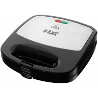 Мультимейкер Russell Hobbs Fiesta 750Вт, алюміній, 3 пластини, корпус-нержав.сталь/пластик, чорний