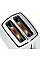 Тостер Russell Hobbs GrooWe 2 Slice 850Вт, підігрів, розморож., пластик, білий