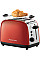 Тостер Russell Hobbs Colours Plus 1600Вт, подогрев, размораживание, металл., красный