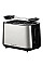 Тостер  Russell Hobbs Heaton, нержав., підігрів,разморозка, чорний+нерж