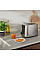Тостер Electrolux 800Вт, дисплей, метал