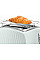 Тостер Russell Hobbs Honeycomb 850Вт, широкі слоти, пластик, білий