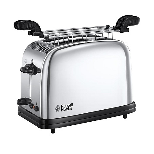Тостер Russell Hobbs Chester 1200Вт, металл, серебристый