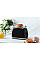 Тостер Russell Hobbs Honeycomb 850Вт, широкі слоти, пластик, чорний