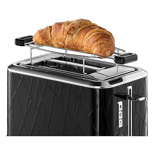 Тостер Russell Hobbs Structure, 1050Вт, пластик, чорний