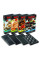 Мультимейкер Tefal Snack collection 700Вт, тефлон, 3 пластини, корпус-нержав.сталь/пластик, чорний