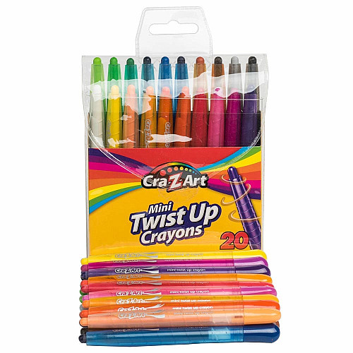 Кольорові олівці Cra-Z-Art Mini Twist Up, 20шт