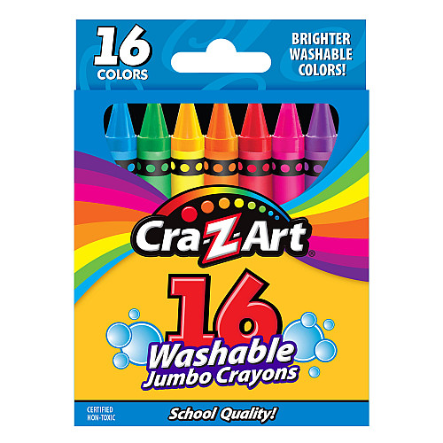 Крейда воскова Cra-Z-Art легкозмивна, велика, 16шт