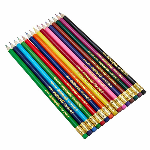 Кольорові олівці Cra-Z-Art з гумкою, 15шт