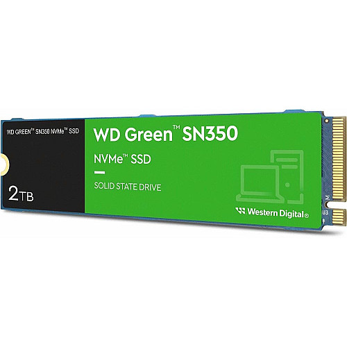 Накопичувач SSD WD M.2 2TB PCIe 3.0 Green SN350