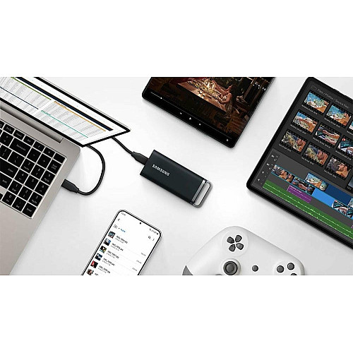 Портативний SSD Samsung 4TB USB 3.2 Gen 1 Type-C T5EVO