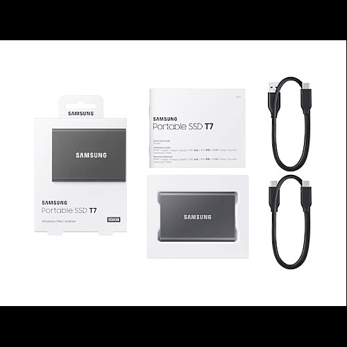 Портативний SSD Samsung  1TB USB 3.2 Gen 2 Type-C  T7