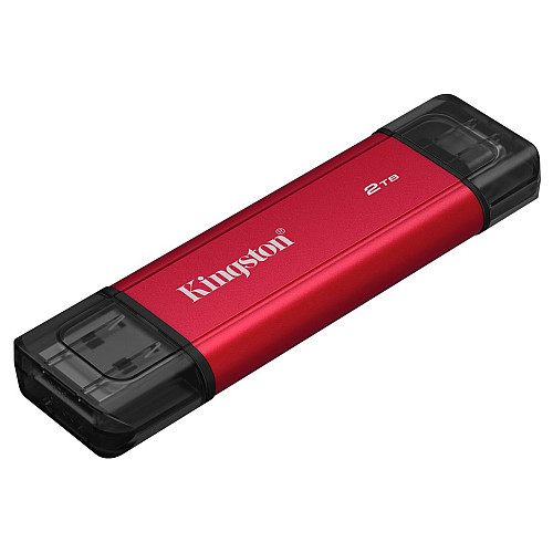 Портативний SSD Kingston 2TB USB 3.2 Gen 2 Dual USB-A R1050/W950MB/s