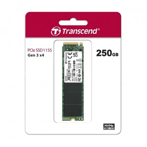 Накопичувач SSD Transcend M.2 250GB PCIe 3.0 MTE115S