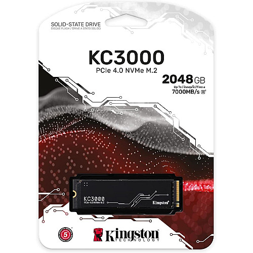 Накопичувач SSD Kingston M.2 2TB PCIe 4.0 KC3000