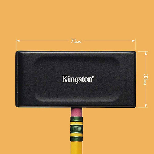 Портативный SSD Kingston 2TB USB 3.2 Gen 2 Type-C XS1000 R1050/W1000MB/s