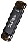 Портативний SSD Transcend  512GB USB 3.1 Gen 2 Type-A + Type-C ESD310 Чорний