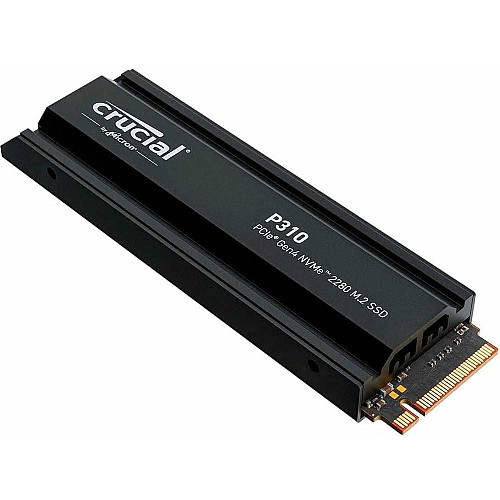 Накопичувач SSD Crucial M.2 1TB PCIe 4.0 P310 + радіатор