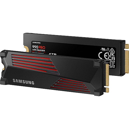Накопичувач SSD Samsung M.2 4TB PCIe 4.0 990PRO + радіатор