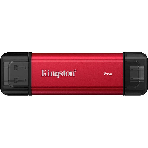 Портативний SSD Kingston 1TB USB 3.2 Gen 2 Dual USB-A R1050/W950MB/s