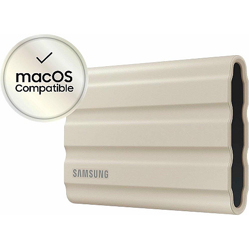 Портативний SSD Samsung 2TB USB 3.2 Gen 2 Type-C T7 Shield