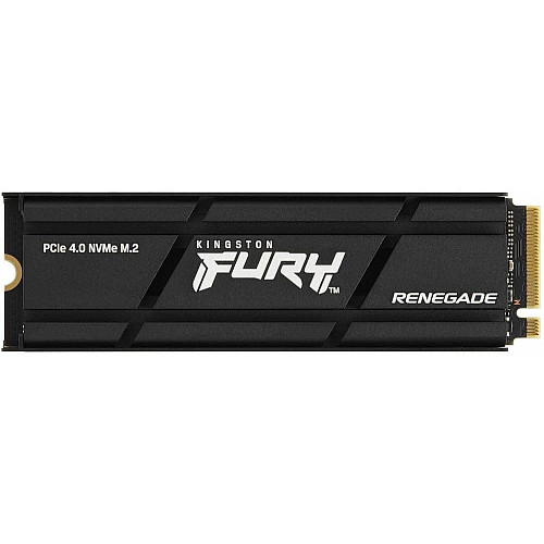 Накопитель SSD Kingston M.2 2TB PCIe 4.0 FURY Renegade + радиатор
