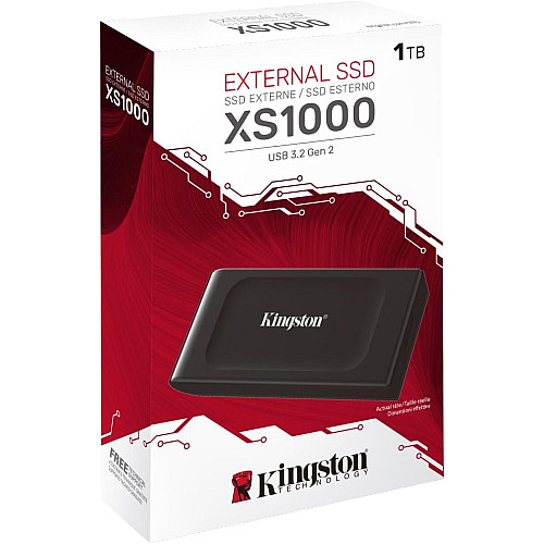 Портативный SSD Kingston 1TB USB 3.2 Gen 2 Type-C XS1000 R1050/W1000MB/s