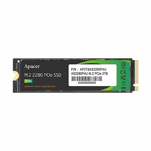 Накопитель SSD Apacer M.2 2TB PCIe 3.0 P4U