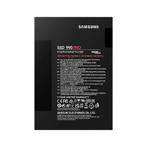 Накопичувач SSD Samsung M.2 4TB PCIe 4.0 990PRO