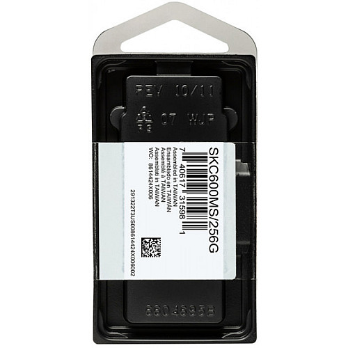 Накопичувач SSD Kingston mSATA 256GB SATA SKC600