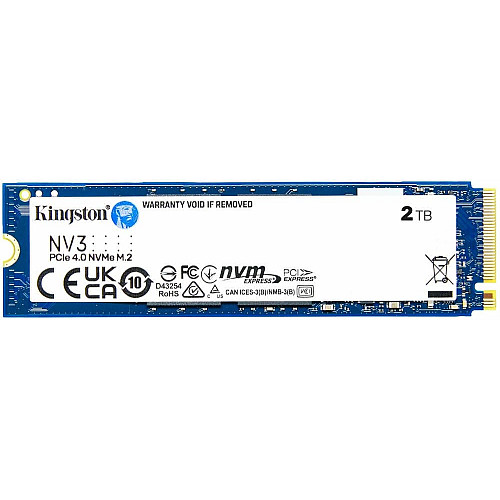 Накопичувач SSD Kingston M.2 2TB PCIe 4.0 NV3