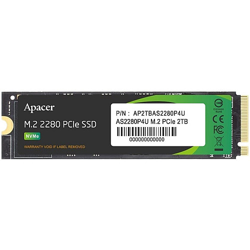 Накопитель SSD Apacer M.2 2TB PCIe 3.0 P4U