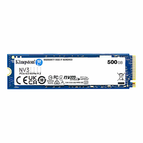 Накопичувач SSD Kingston M.2  500GB PCIe 4.0 NV3