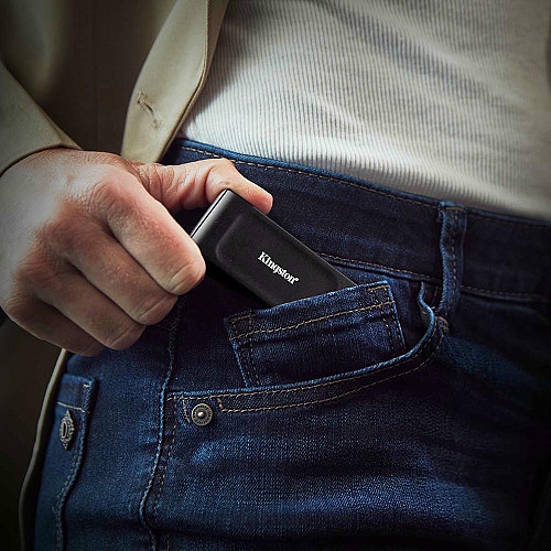 Портативный SSD Kingston 2TB USB 3.2 Gen 2 Type-C XS1000 R1050/W1000MB/s