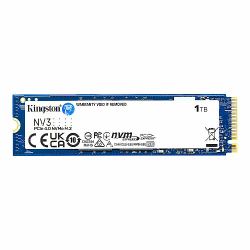 Накопичувач SSD Kingston M.2 1TB PCIe 4.0 NV3