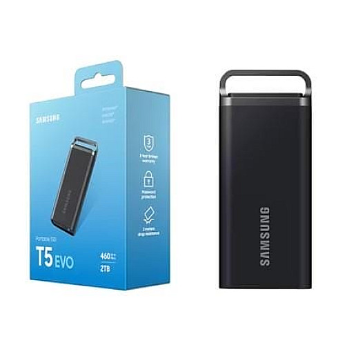 Портативный SSD Samsung 2TB USB 3.2 Gen 1 Type-C T5EVO