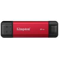 Портативний SSD Kingston 2TB USB 3.2 Gen 2 Dual USB-A R1050/W950MB/s