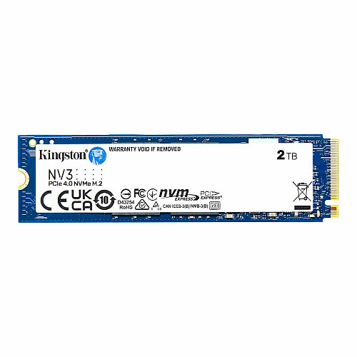 Накопичувач SSD Kingston M.2 2TB PCIe 4.0 NV3