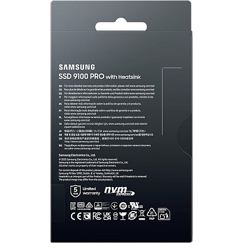 Накопитель SSD Samsung M.2 1TB PCIe 5.0 9100PRO+ радиатор