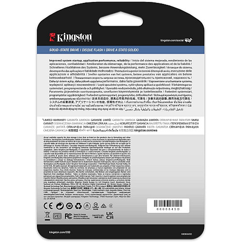Накопитель SSD Kingston 2.5