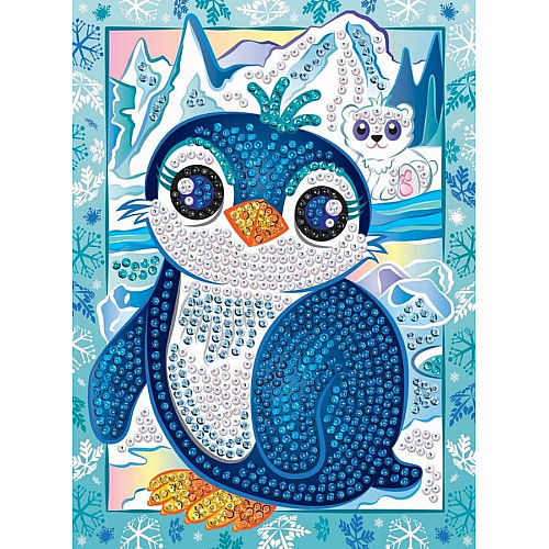 Набір для творчості Sequin Art Smoogles Пінгвін 25*34см