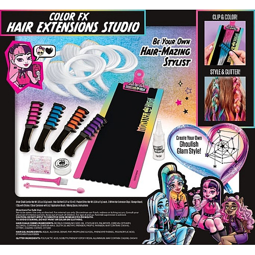 Набор для творчества Cra-Z-Art Monster High Colour FX Студия наращивания волос