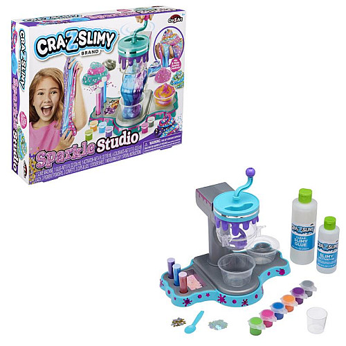 Слайм Cra-Z-Art Glitter Sparkle Studio, набір 22од