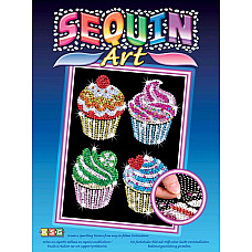 Набір для творчості Sequin Art Blue Кекси 25*34см