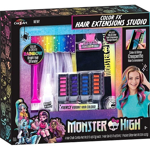 Набор для творчества Cra-Z-Art Monster High Colour FX Студия наращивания волос