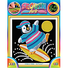 Набір для творчості Sequin Art 60 Пінгвін 17*17см