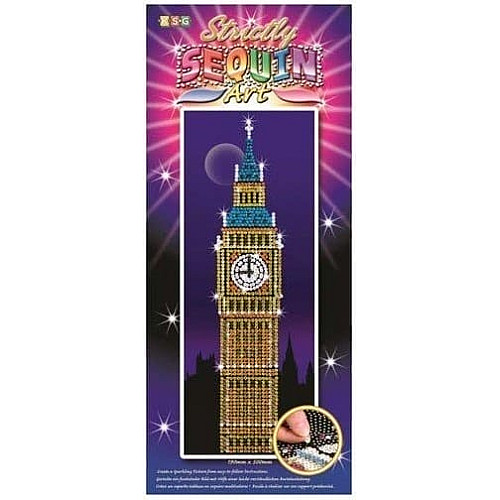 Набір для творчості Sequin Art Strictly Біг Бен 19*50см