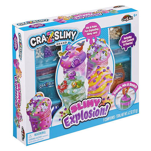 Слайм Cra-Z-Art Slimy Explosion, набір 24од